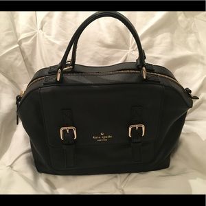 Black Kate Spade doctor's bag.